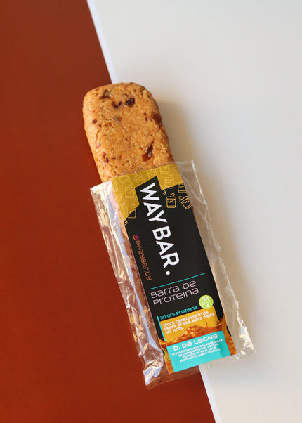 Barrita proteica de dulce de leche