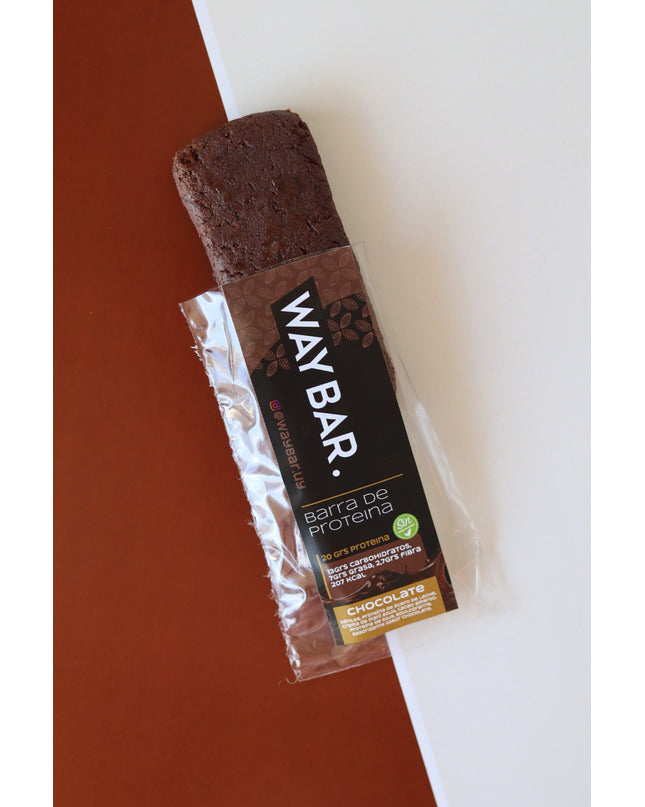 Barrita proteica de chocolate